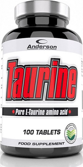 Anderson Taurine 1000mg L-Ταυρίνη 100tabs