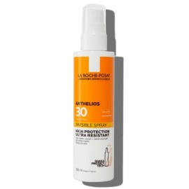 La Roche Posay Anthelios Invisible Αδιάβροχη Αντηλιακή Λοσιόν Σώματος SPF30 σε Spray 200ml