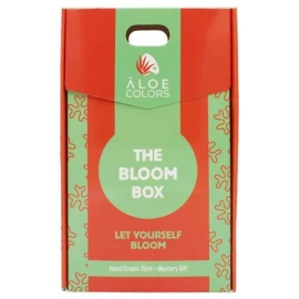 КОЛЕДНА ПРОМОЦИЯ НА Aloe Colors 2025 The Bloom Box Bloom with Hand Cream Хидратиращ крем за ръце 75 мл и мистериозен подарък