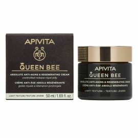 Apivita Queen Bee Absolute Anti Aging & Regenerating Light Texture Cream Κρέμα Προσώπου για Αντιγήρανση & Αναγέννηση 50ml