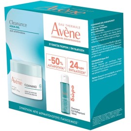 Avene PROMO 2026 με Cleanance Mattifying Aqua Gel 50ml & ΔΩΡΟ Face & Body Cleansing Gel 100ml