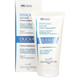 Ducray Keracnyl Repair Κρέμα Προσώπου για Λιπαρή και Ακνεϊκή Επιδερμίδα 50ml