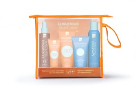 Luxurious Promo Pack 2025 High Protection Sun με Body Cream SPF30 200ml & Face Cream SPF50 75ml & Tanning Oil SPF6 200ml & Hydrating Antioxidant Mist Face and Body 200ml & After Sun Cooling Gel Face and Body 150ml