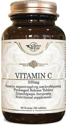 Sky Premium Life Vitamin C 500mg 60tabs