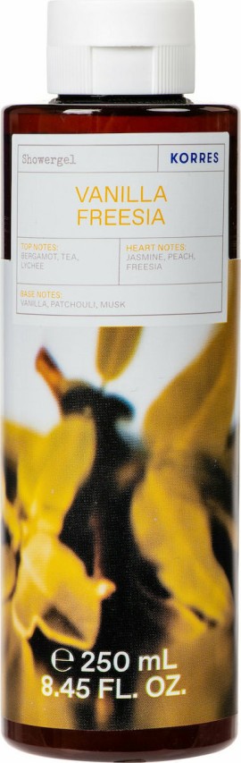 Korres Vanillia Fressia Αφρόλουτρο Gel 250ml