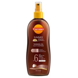 Carroten Summer Dreams Αδιάβροχο Αντηλιακό Λάδι για το Σώμα SPF6 σε Spray 200ml