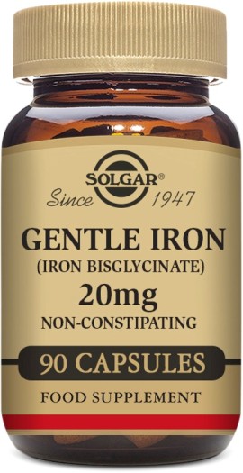 Solgar Gentle Iron 20mg 90caps