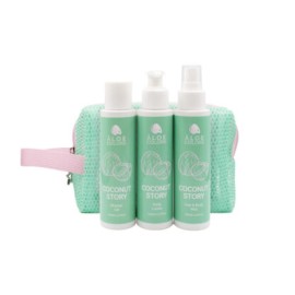 Aloe Colors PROMO 2026 Coconut Story Summer Bag με Shower Gel 100ml, Body Lotion 100ml, Hair & Body Mist 100ml