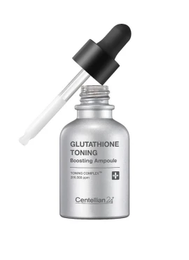 Centellian 24 Glutathione Toning Boosting Ampoule, Серум за избелване на лице с глутатион 30 мл