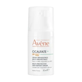 Avène Eau Thermale Cicalfate+ Възстановяващ крем за лице с много висока защита SPF50+ 30 мл