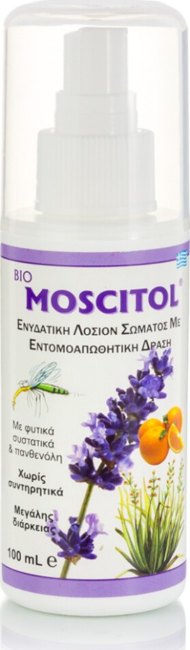Medichrom Bio Moscitol Εντομοαπωθητική Λοσιόν σε Spray, Κατάλληλη για Παιδιά 100ml
