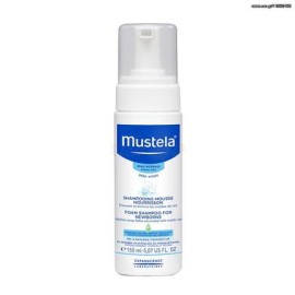 Mustela Foam Shampoo for Newborns Σαμπουάν σε μορφή Αφρού για τη Νινίδα 150ml