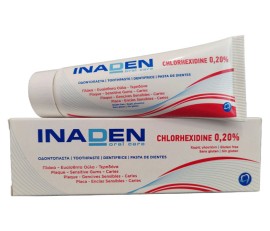 Inaden Chlorhexidine Toothpaste Οδοντόκρεμα με Χλωρεξιδίνη 0,20ml