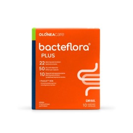 Olonea BacteFlora Plus Ενισχυμένη Φόρμουλα με Προβιοτικά, Πρεβιοτικά, Μεταβιοτικά 10 φυτικές κάψουλες