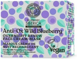 Natura Siberica Professioanl Anti-Ox Wild Blueberry Overnight Face Cream Mask Μάσκα Νυκτός 50ml