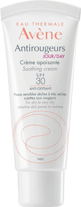 Avene Antirougeurs Ενυδατική Κρέμα Προσώπου SPF30 για Ξηρές/Ευαίσθητες Επιδερμίδες κατά της Ερυθρότητας 40ml