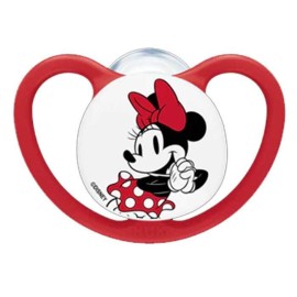 NUK Perfect Match Disney Air Πιπίλα Σιλικόνης Minnie Κόκκινο 18-36m 1τμχ 10.177.242