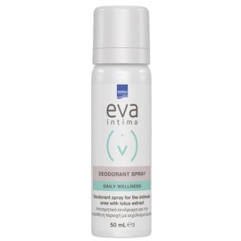 Eva Intima Deodorant Spray, Αποσμητικό Σπρέι για την Ευαίσθητη Περιοχή με Εκχύλισμα Λωτού 50ml