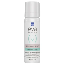 Eva Intima Deodorant Spray, дезодорант спрей за чувствителна зона с екстракт от лотос 50 мл