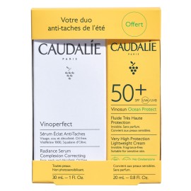 Caudalie Vinoperfect Radiance Serum Complexion Correcting 30ml & ΔΩΡΟ Vinosun Very High Protection Lightweight Cream SPF50+,20ml