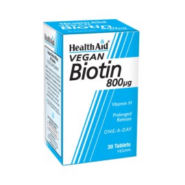 Health Aid Biotin 800μg 30tabs