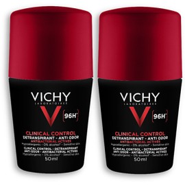 Vichy PROMO Clinical Control Αποσμητικό 96h σε Roll-On 2x50ml (-50% στο 2ο ΠροΪόν)
