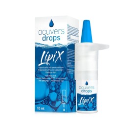 Ocuvers Drops Lipix Οφθαλμικές Σταγόνες με Υαλουρονικό Οξύ για την Ξηροφθαλμία 10ml