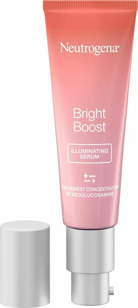Neutrogena Bright Boost озаряващ хидратиращ и антиейдж серум за лице 30 мл
