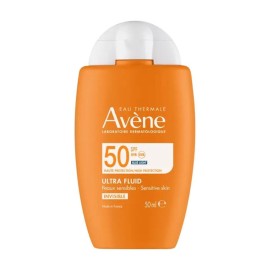 Avene Ultra Fluid Invisible Λεπτόρρευστο Αντηλιακό SPF50 50ml