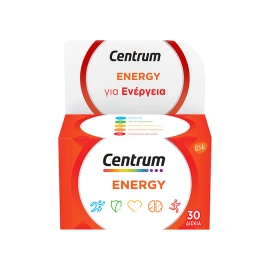 Centrum Energy за подобряване на физическата и умствената работоспособност 30 таблетки