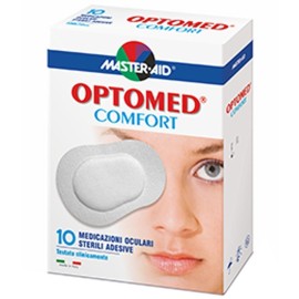 Master Aid Optomed Comfort Οφθαλμικά Επιθέματα σε Λευκό χρώμα 100x72mm 10τμχ