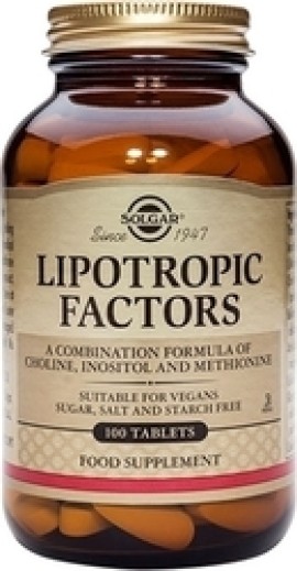 Solgar Lipotropic Factors 100tabs