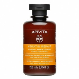 Apivita Keratin Repair Σαμπουάν Θρέψης & Επανόρθωσης 250ml