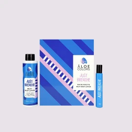 Aloe+ Colors ПРОМОЦИЯ 2024 Just Breathe с тоалетна вода за жени 10 мл и Just Breathe млечен лосион 150 мл 2 броя