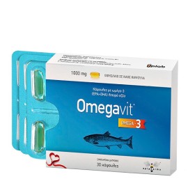 Uplab Omegavit Ιχθυέλαιο 1000mg 30caps