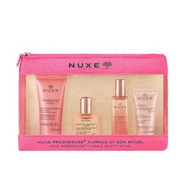 Nuxe PROMO Prodigieuse Florale Travel Kit με Αφρόλουτρο 30ml, Ξηρό Λάδι 10ml, Αρωμα 15ml & Κρέμα Τζελ 15ml
