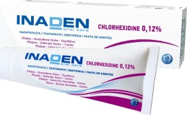 Inaden Chlorhexidine Toothpaste Οδοντόκρεμα με Χλωρεξιδίνη 0,12% 75ml