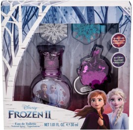 Air-Val International Παιδικό Σετ Eau de Toilette Disney Frozen II 30ml με Κλιπ Μαλλιών 2τμχ & Key Ring Μπρελόκ