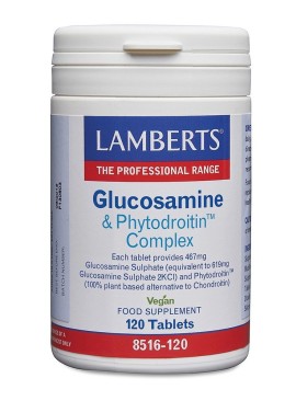 Lamberts Glucosamine & Phytodroitin Complex Συμπλήρωμα για την Υγεία των Αρθρώσεων 120tabs