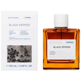 Korres Black Pepper Eau de Toilette Ανδρικό Αρωμα 100ml
