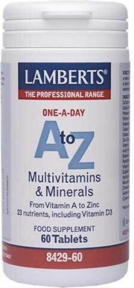 Lamberts A to Z Multivitamin 60caps