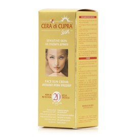 Cera di Cupra Face Sun Cream for Sensitive Skin SPF20 Αντηλιακή Κρέμα Προσώπου για Ευαίσθητα Δέρματα 75ml