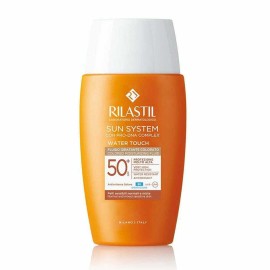 Rilastil Sun System Water Touch Αδιάβροχη Αντηλιακή Κρέμα Προσώπου SPF50 με Χρώμα 50ml