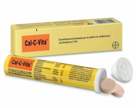Bayer Cal-C-Vita Βιταμίνη για Ενέργεια & Ανοσοποιητικό 15 αναβράζοντα δισκία