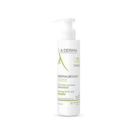 A-Derma Dermalibour+ Cica-Gel Moussant, успокояваща почистваща пяна за цялото семейство 200 мл