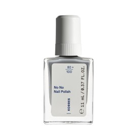 Korres No No Nail Polish75 Foggy Blue Βερνίκι Νυχιών Μακράς Διαρκείας με Λάδι Αμυγδάλου 11ml