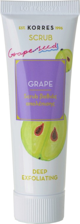 Korres Grape Scrub Βαθιάς Απολέπισης 18mL