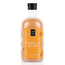 Lavish Care Bath & Shower Gel Tropical Affair Αφρόλουτρο Σώματος Με Άρωμα Papaya 500ml