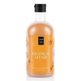 Гел за вана и душ Lavish Care Tropical Affair Душ гел с аромат на папая 500 мл