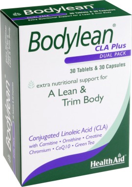 Health Aid Bodylean CLA Plus, Διπλός Συνδυασμός 30tabs+30caps